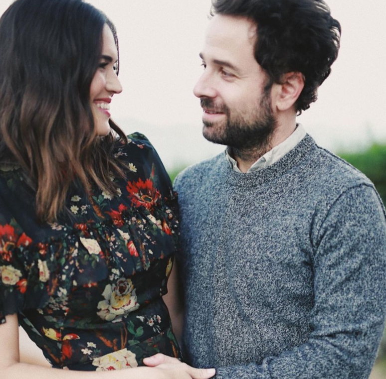 Mandy Moore with husband, Taylor Goldsmith