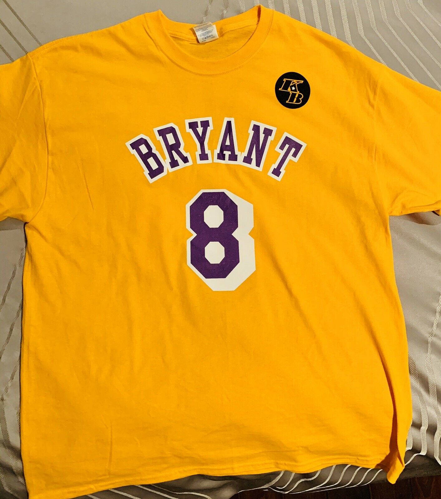 kobe bryant game shirt