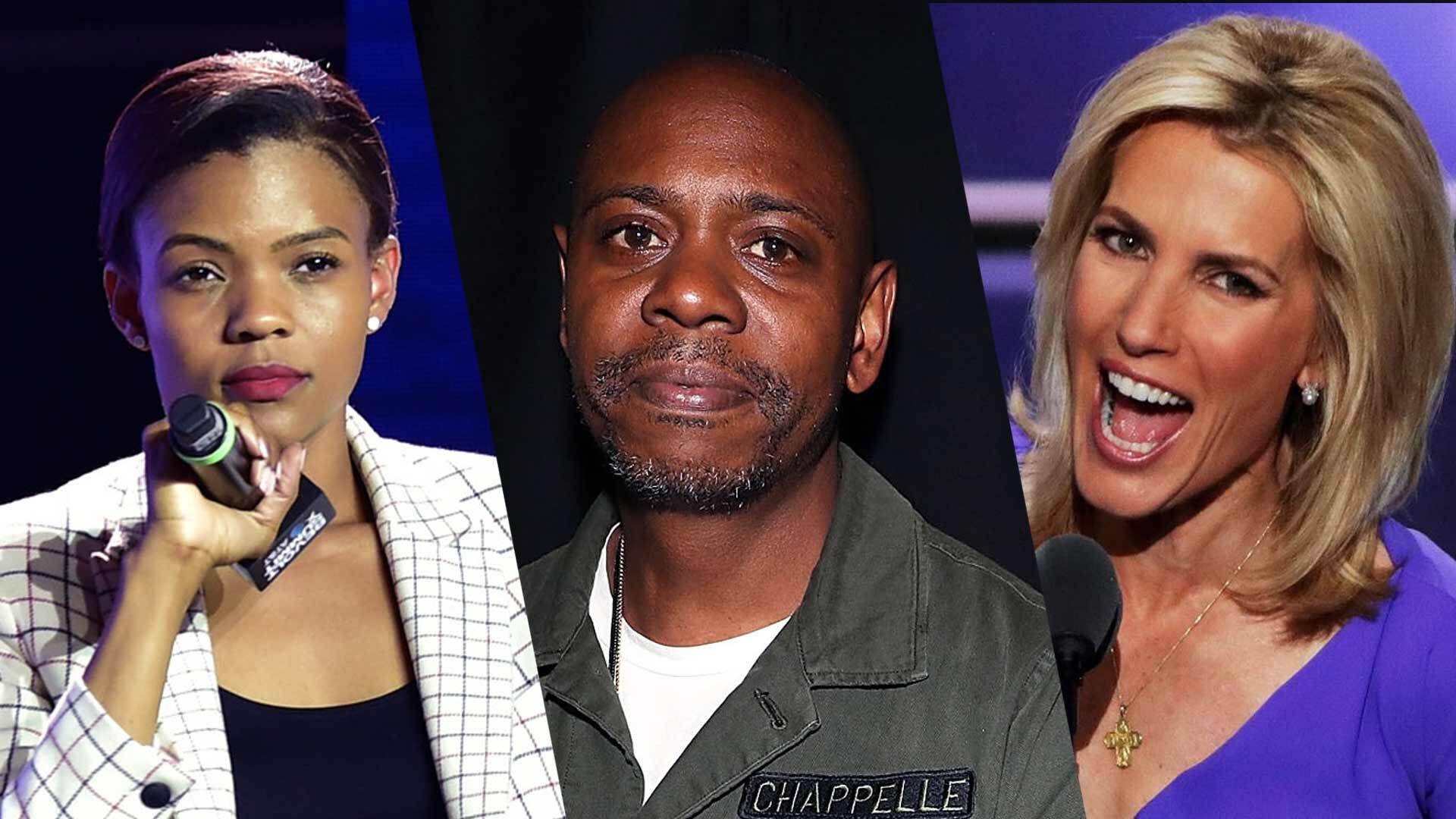 dave chappelle rips laura ingraham for lebron james comment calls candace owens a rotten bit h the blast