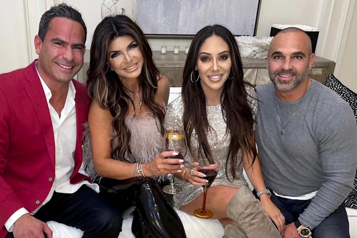 Melissa Gorga double dates with Teresa Giudice and their partners.