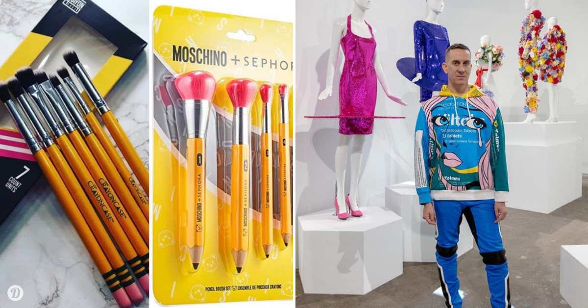 moschino makeup brushes