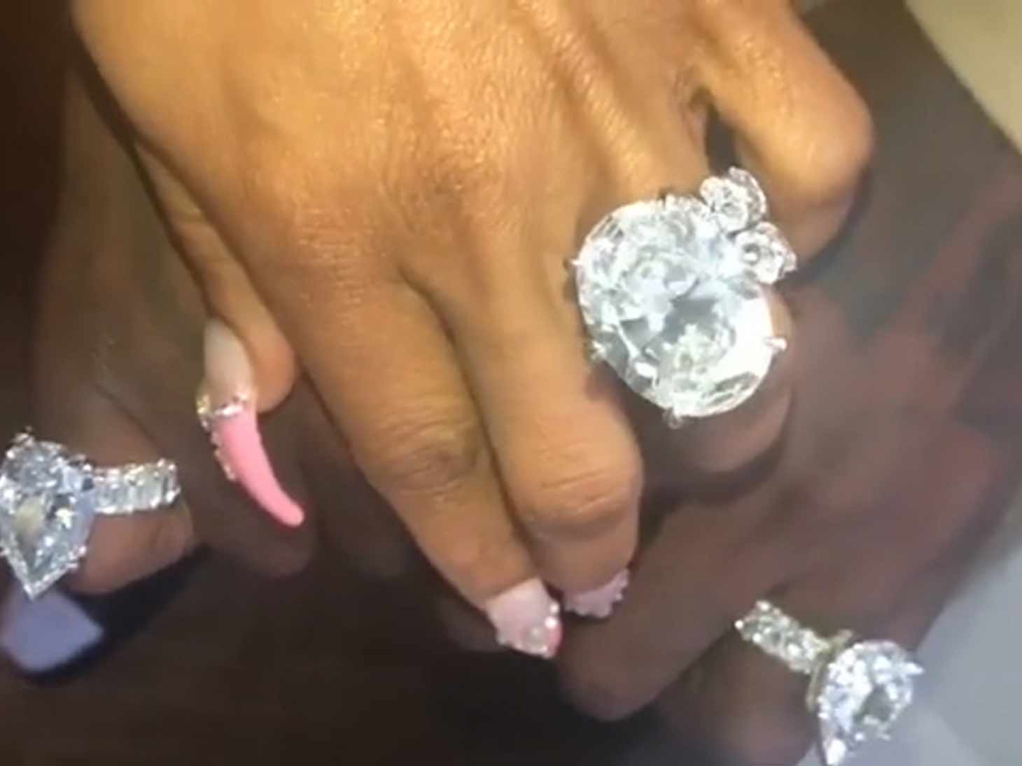 gucci mane wife engagement ring