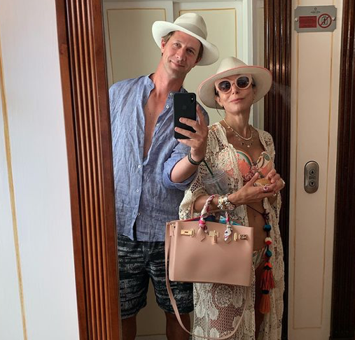 Paul Bernon enjoys a vacation with Bethenny Frankel.