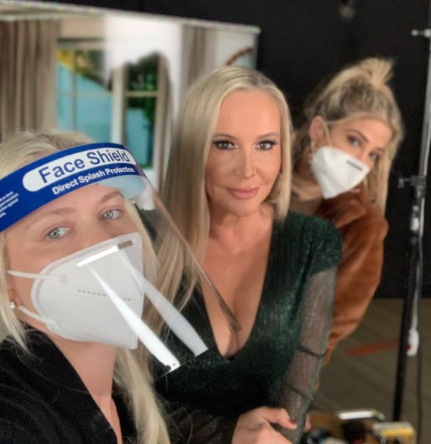 Shannon Beador prepares to film 'RHOC.'