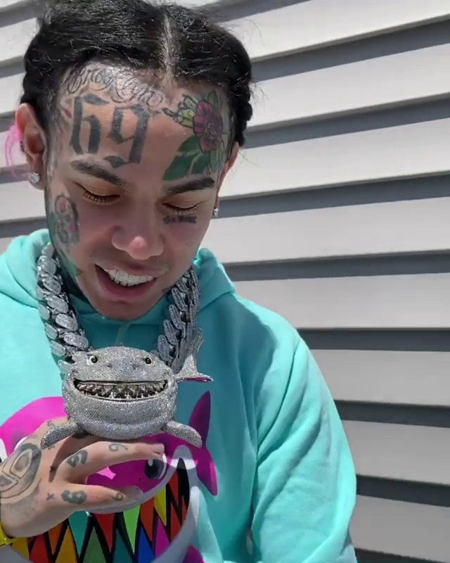 6ix9ine Shark Chain For Sale