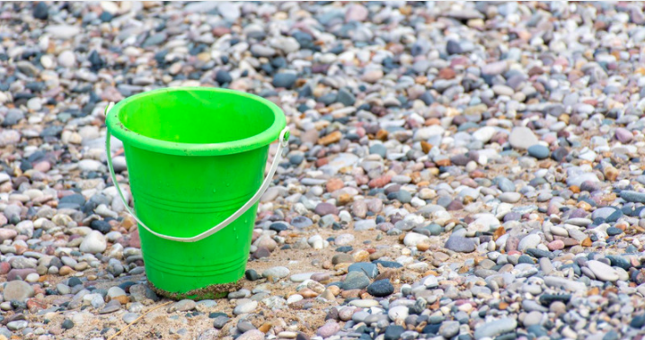 dollar store sand buckets