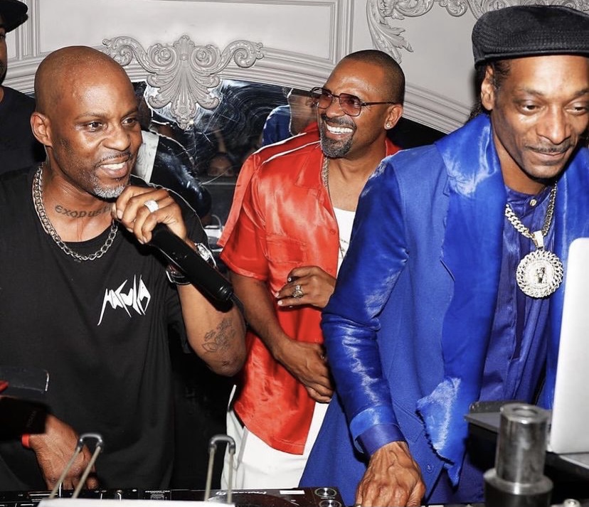 DMX with Mike Epps and Snoop Dogg.