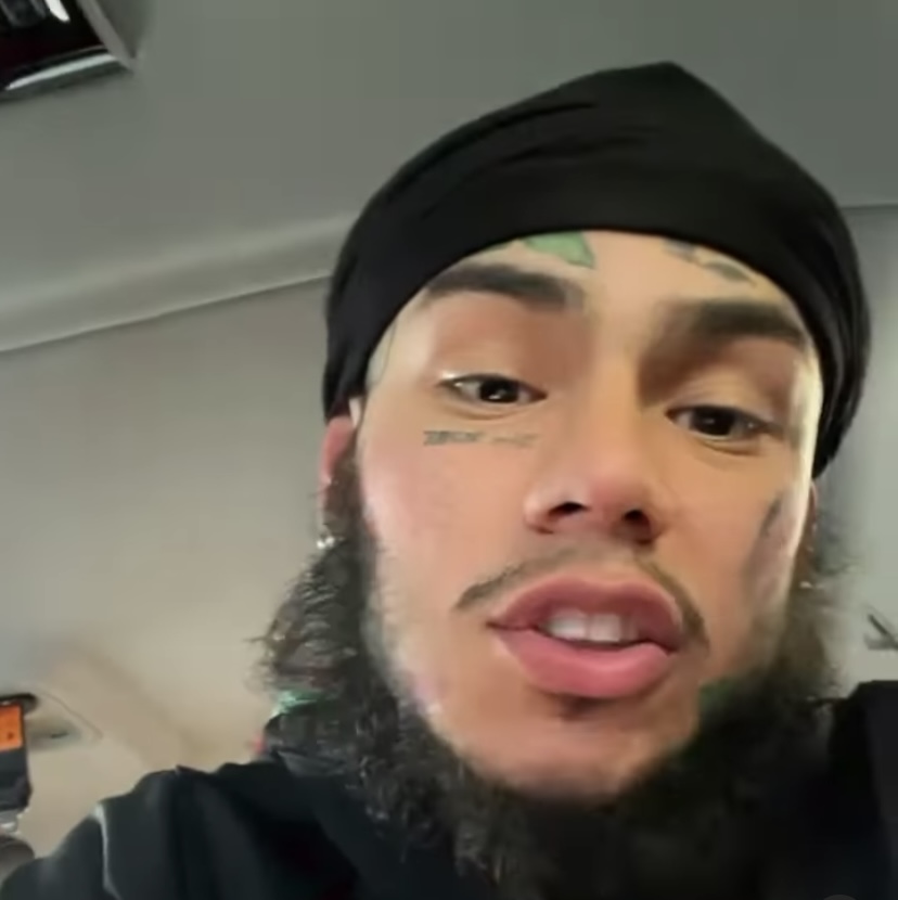 6ix9ine in one of his recent rants.