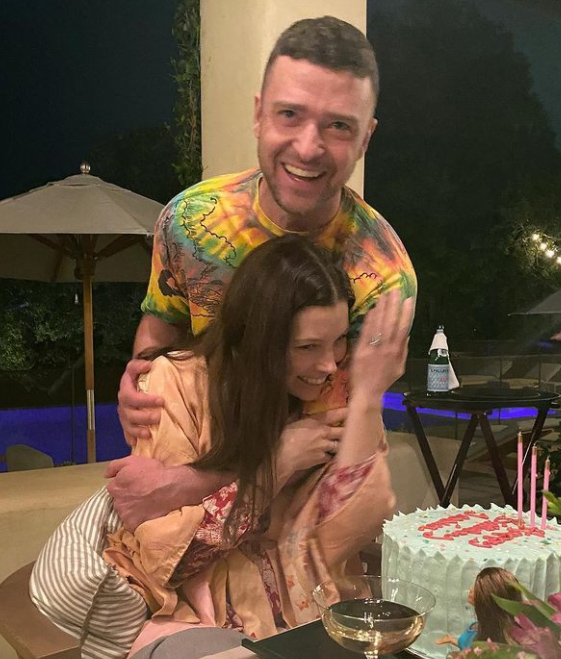 Justin Timberlake celebrated Jessica Biel's birthday in subtle style