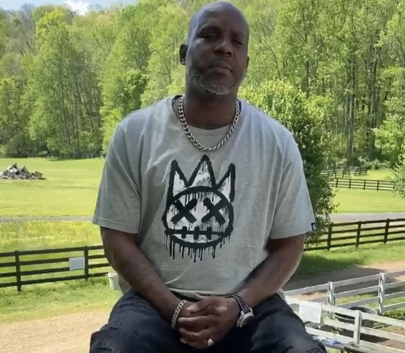 DMX promoting his Cameo account.