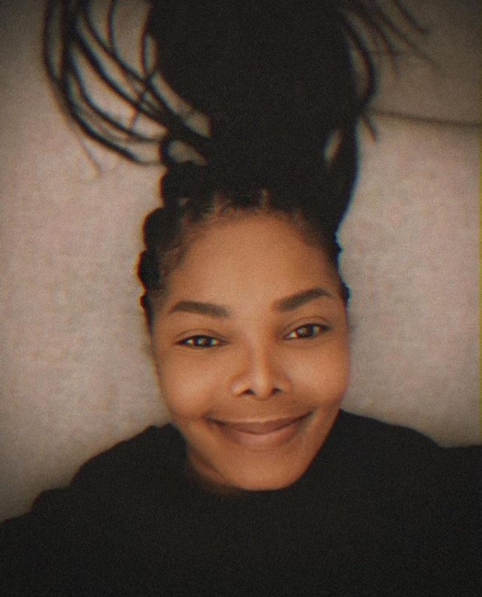 Janet Jackson's new selfie with braids