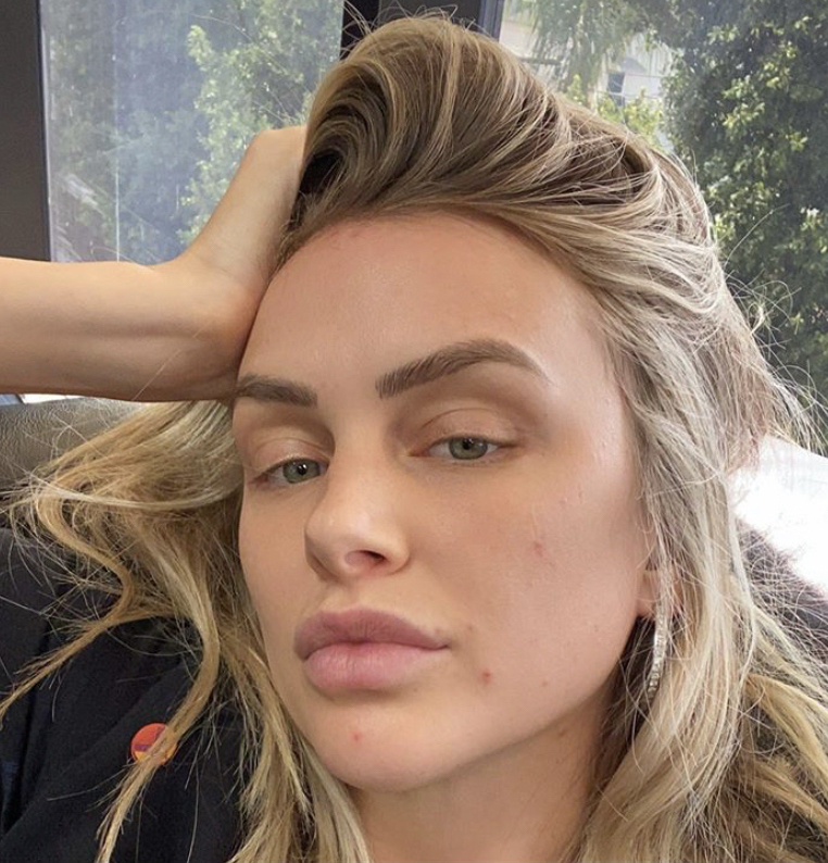 Lala Kent experiences pregnancy hormones.