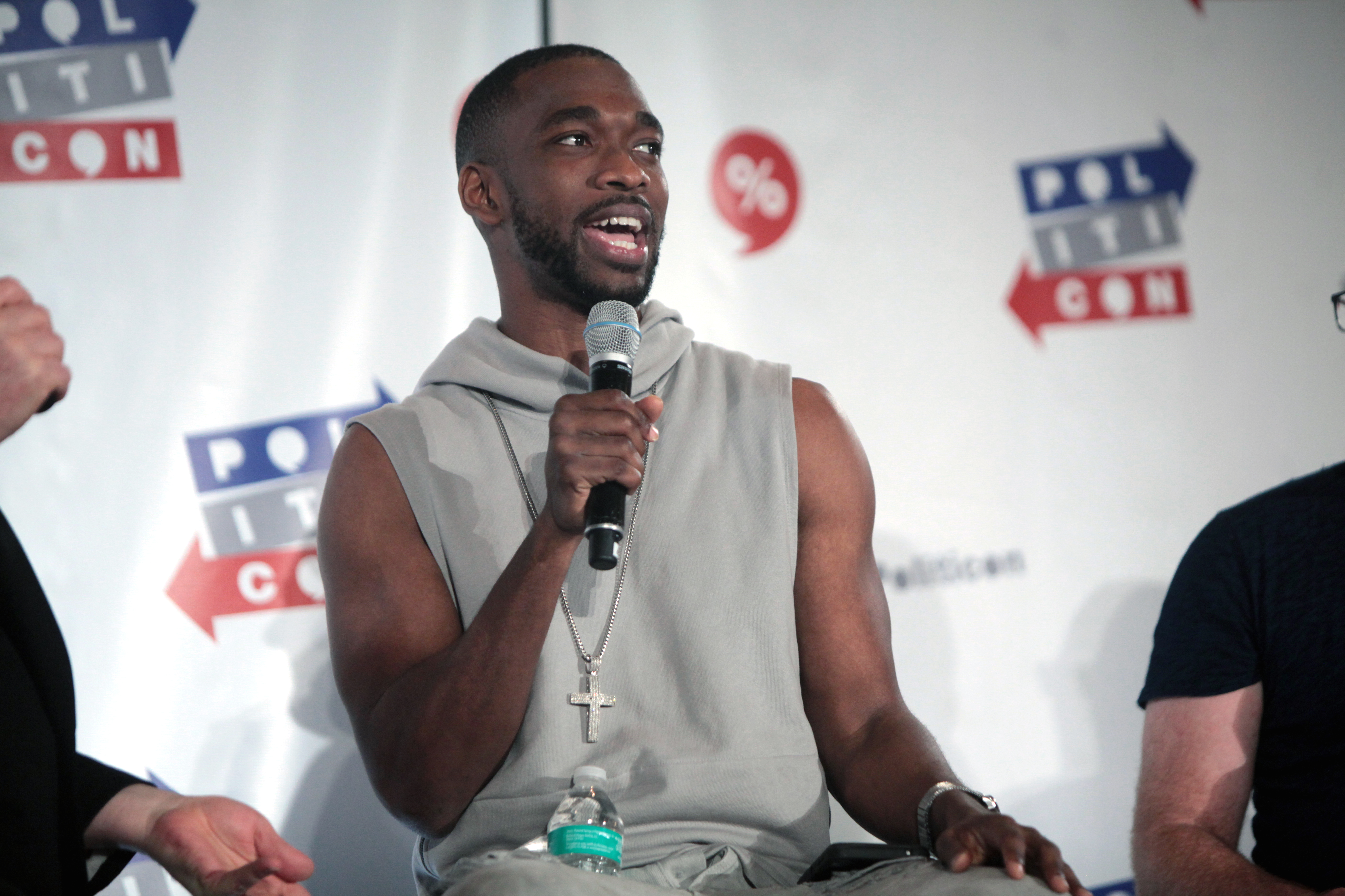 Jay Pharoah photographed candidly