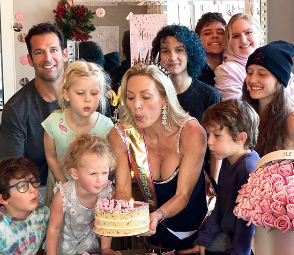 Braunwyn Windham-Burke celebrates her 43rd birthday with Sean and their kids.