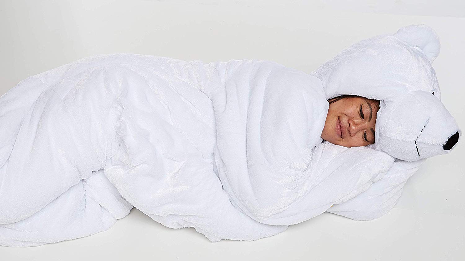 Amazon Is Selling A Super Cool Polar Bear Sleeping Bag Onesie