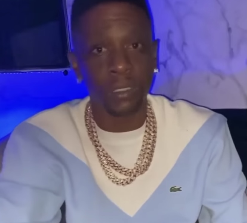 Boosie is still getting to the money in his wheelchair.