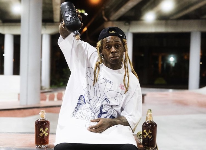 Wayne sponsoring Bumbu rum.