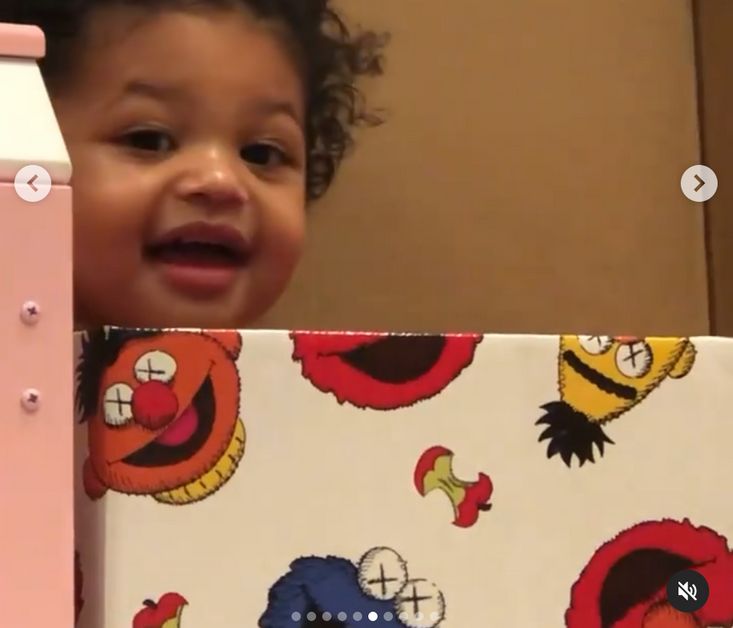 Stormi in box