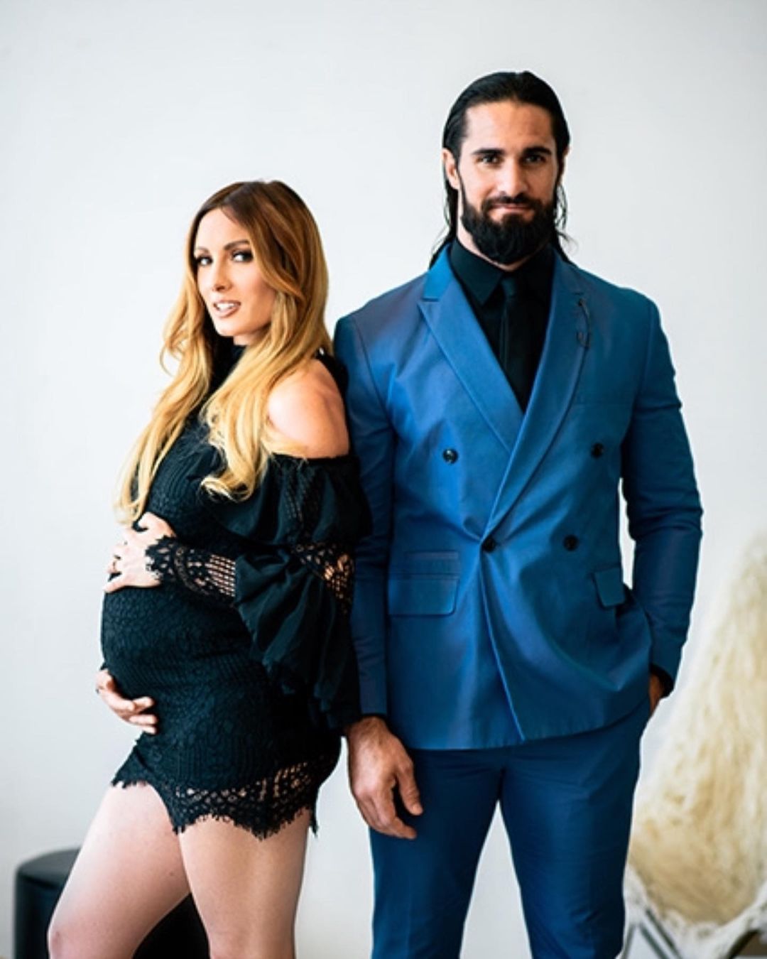 Look: Becky Lynch, Seth Rollins celebrate daughter Roux's birth