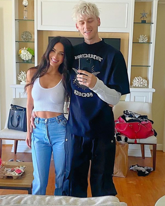 Megan Fox's bday post for MGK