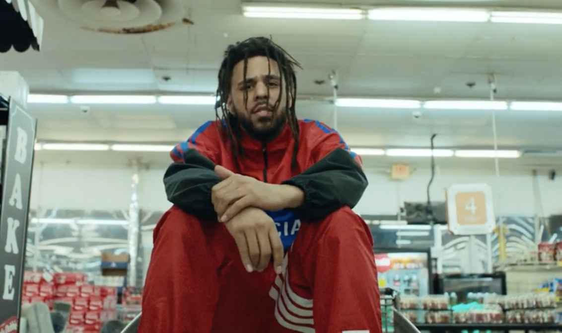Cole in the visuals for his 2019 hit single.