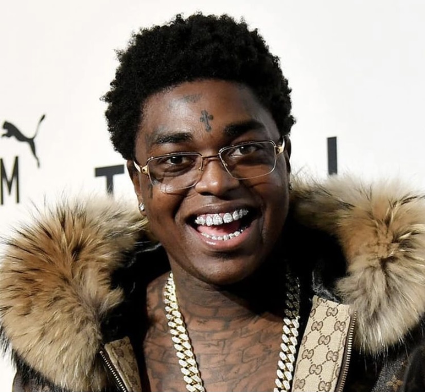 Kodak showing off his icy smile.