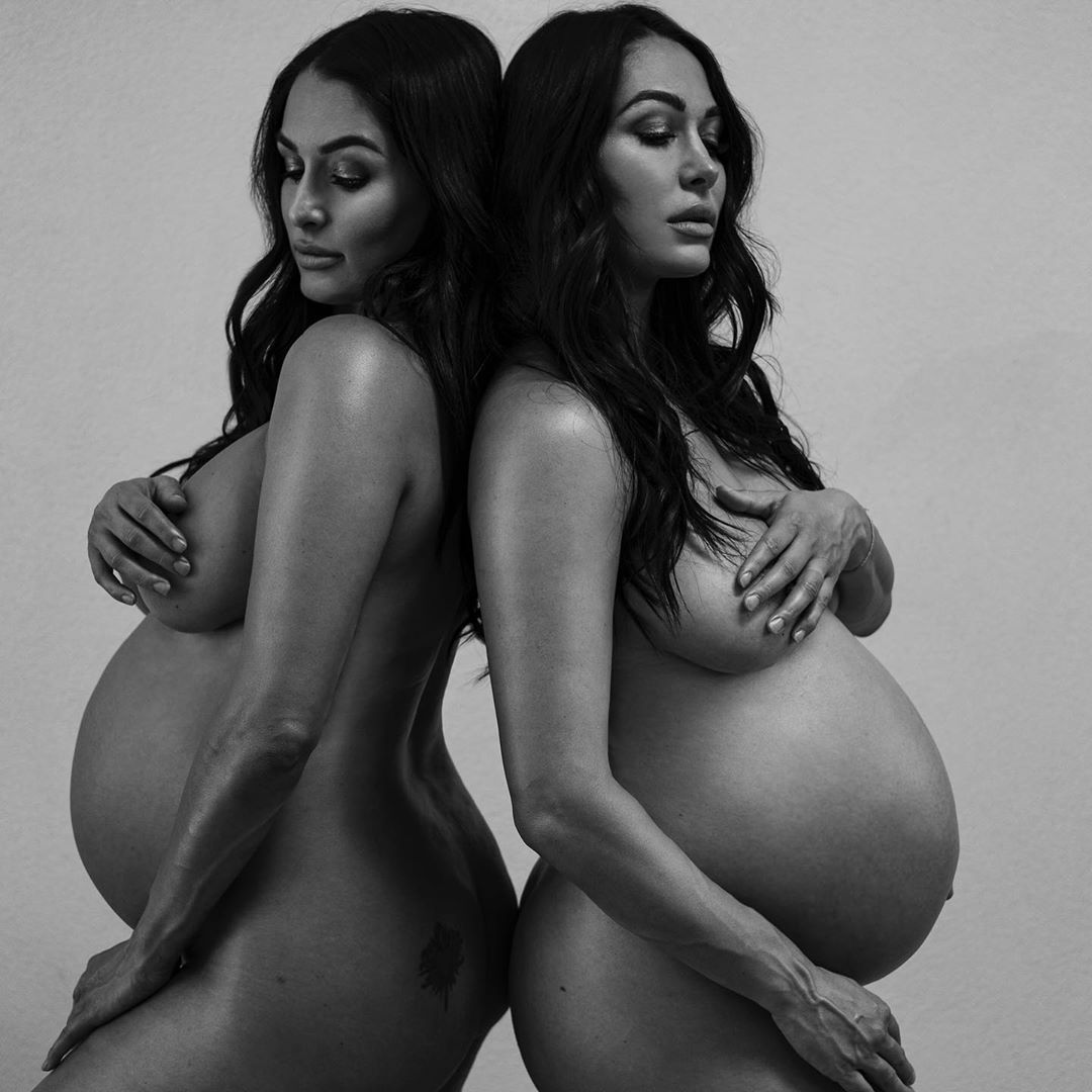 Bella Twins Porn Girl - The Bella Twins' Nikki & Brie Give Birth To Babies ONE DAY Apart!! -- See  The Photos!