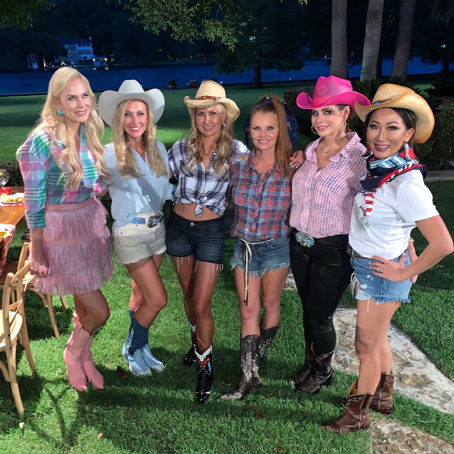 The 'RHOD' cast attends a cowboy-themed party.