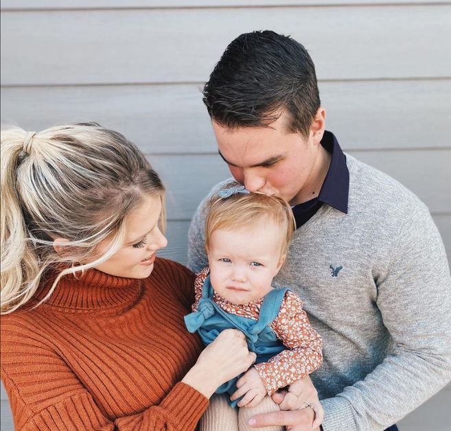 Josie and husband with duaghter 