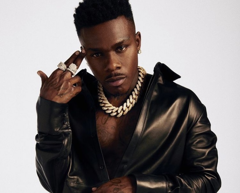 DaBaby during a photo shoot.