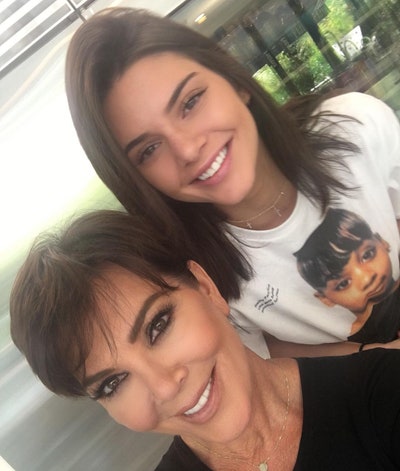 Kendall Jenner Kris Jenner