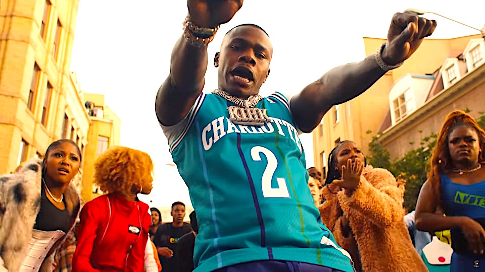 DaBaby in the visuals for his 2019 single.