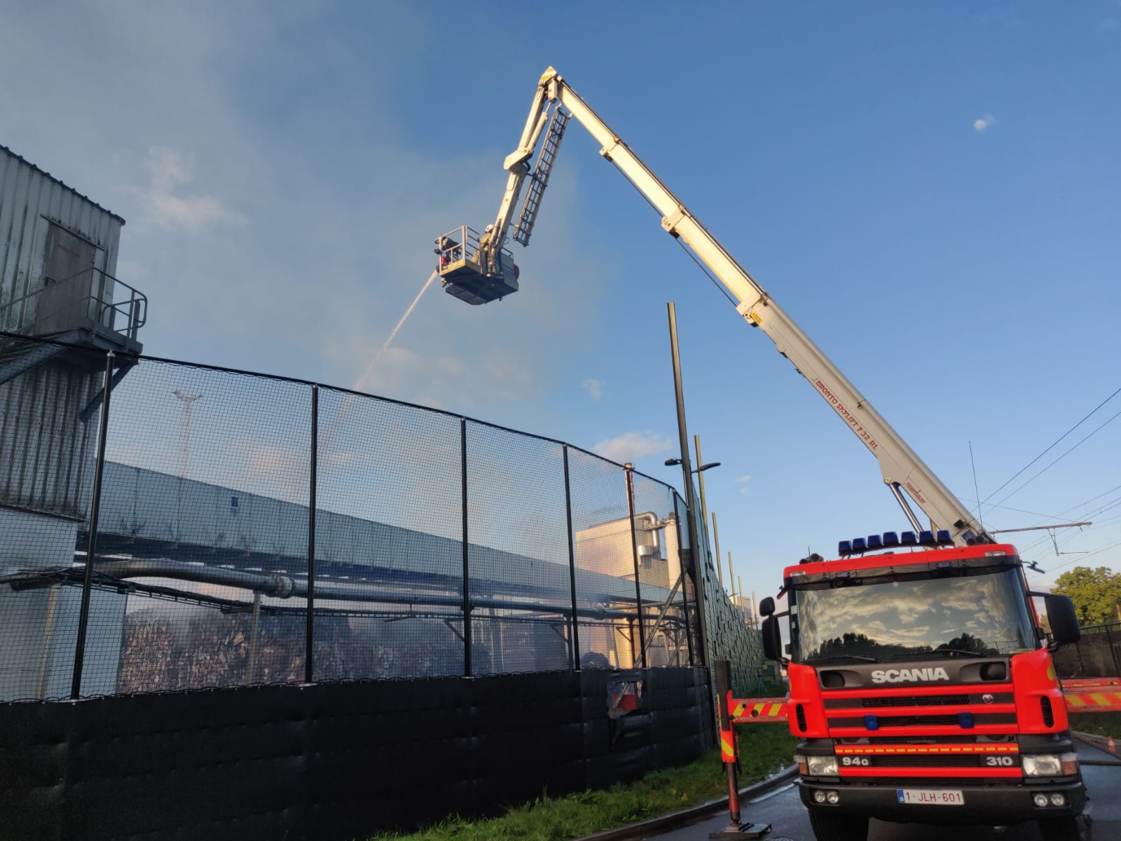 Jaagpad ter hoogte van VPK afgesloten op donderdagavond 28/9 - oefening Brandweerzone Oost