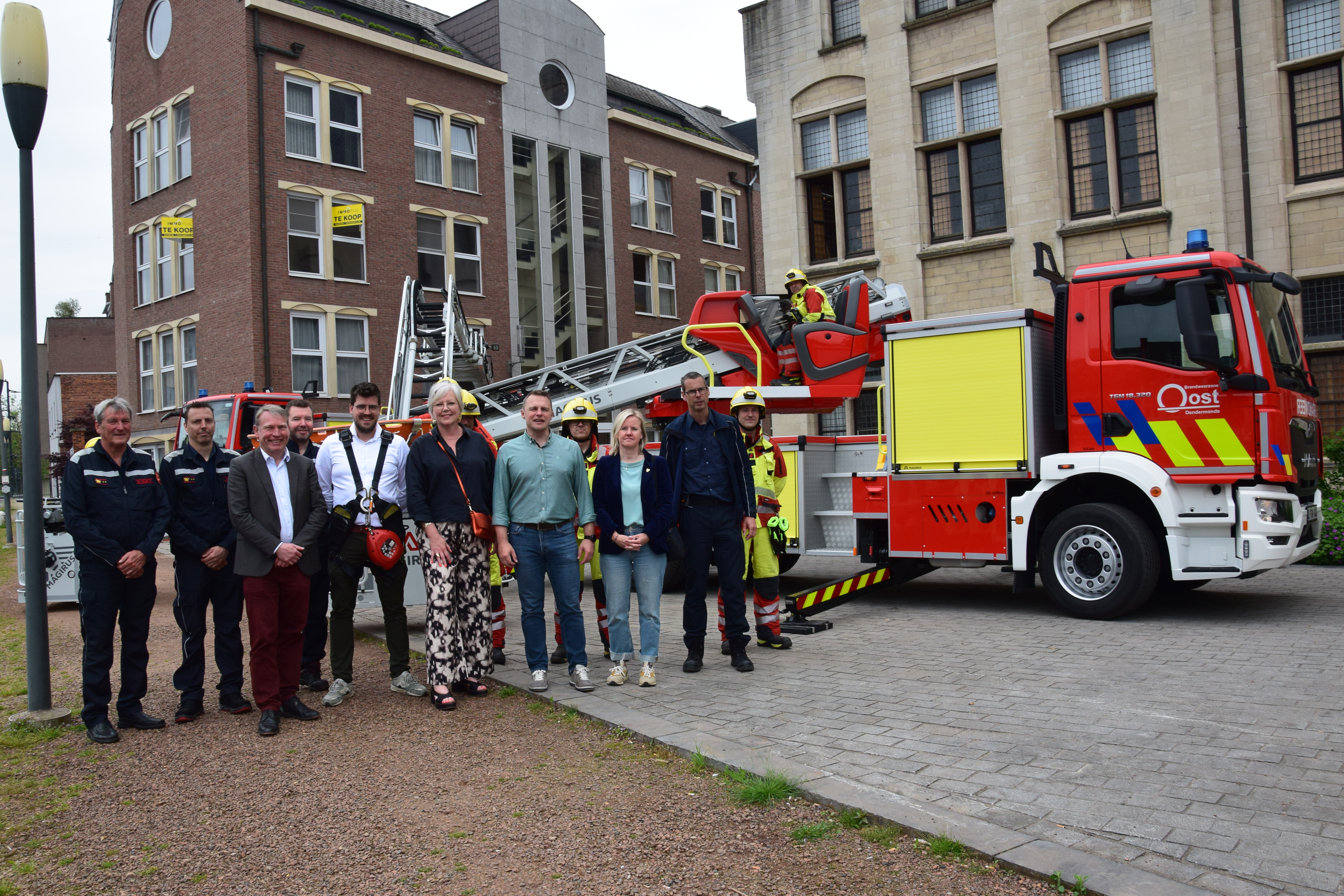 Brandweerzone Oost investeert in nieuwe ladderwagens