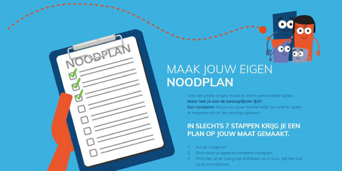 Heb jij al aan een noodplan gedacht?