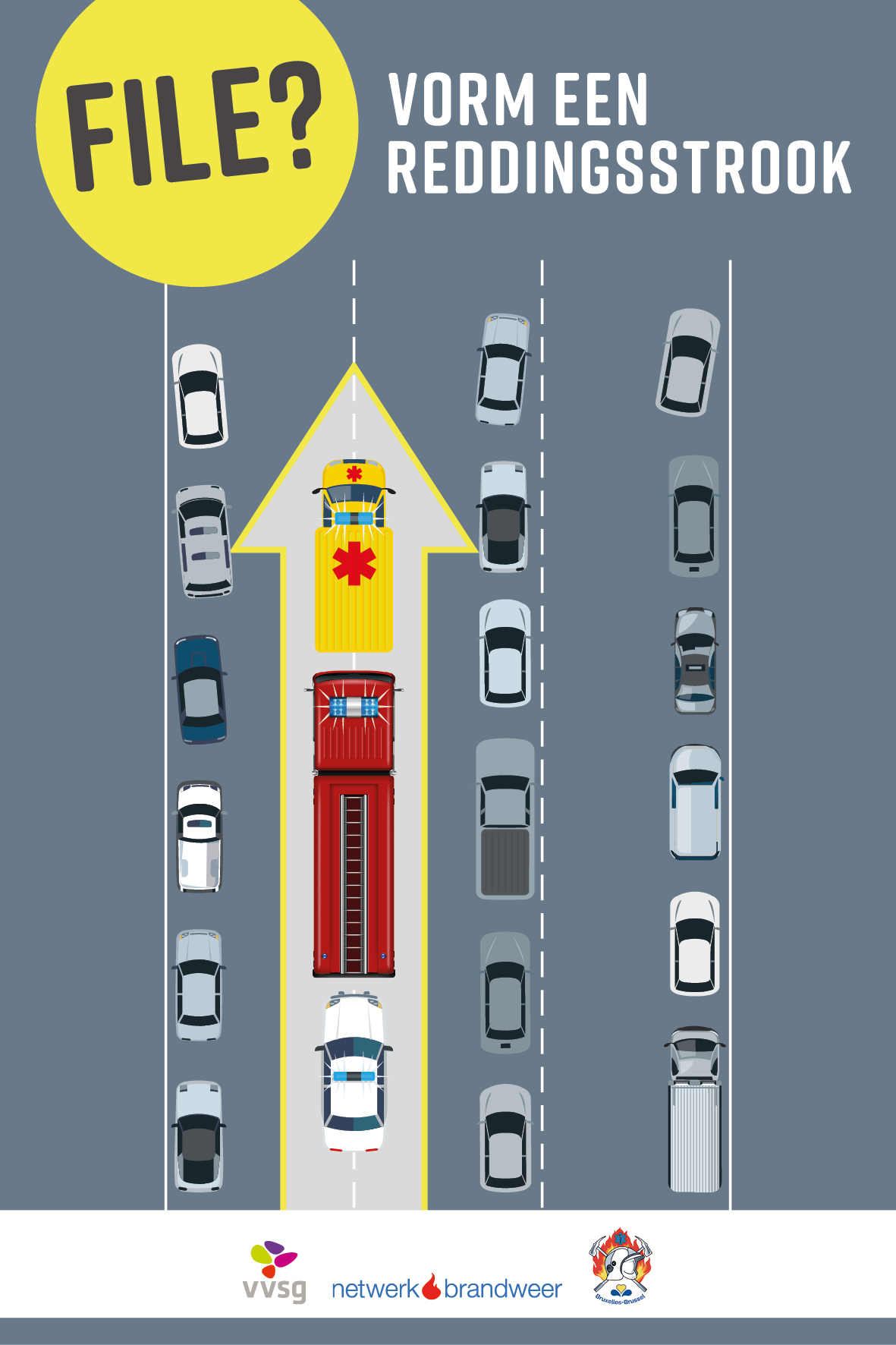 File? Vorm een reddingsstrook