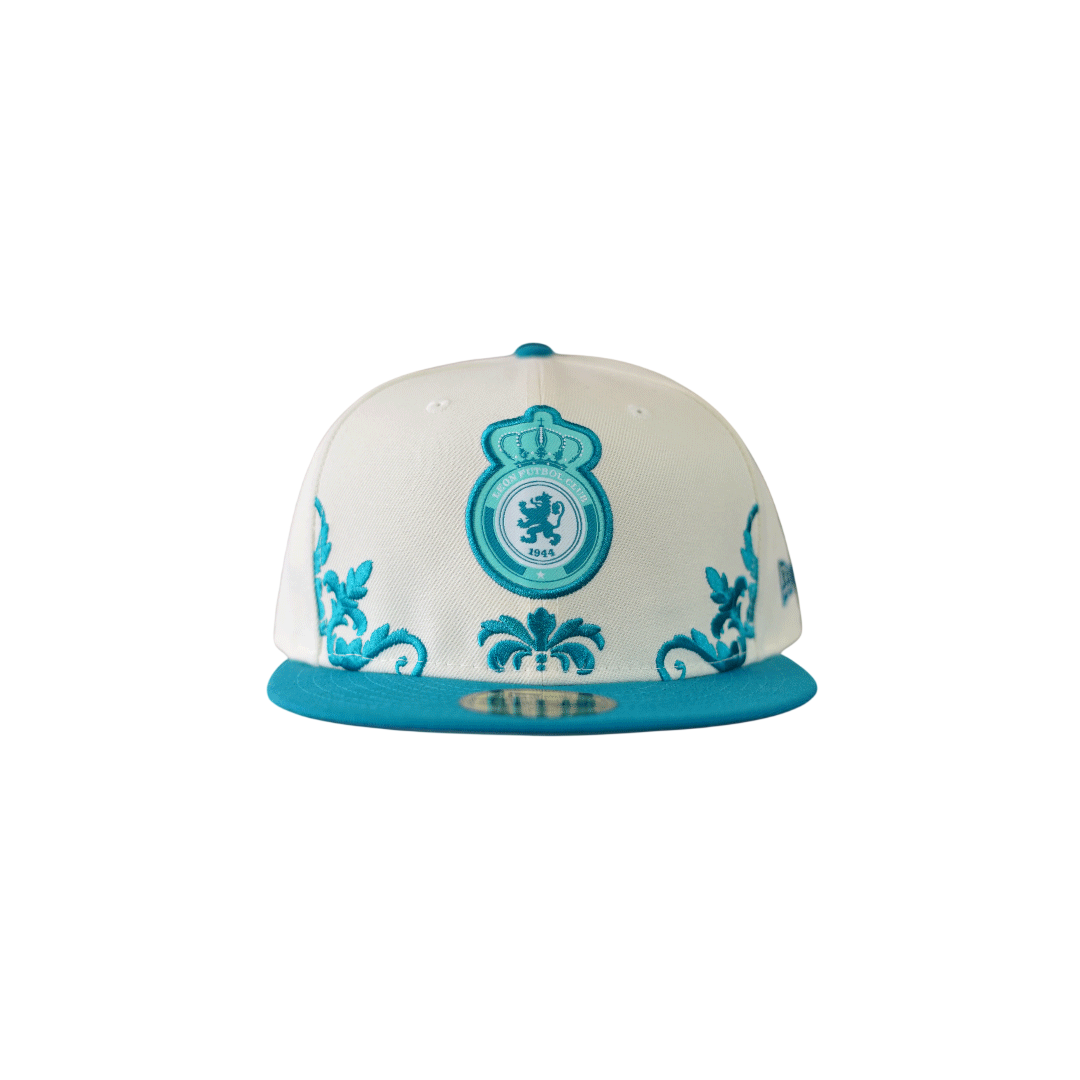 Gorra beige/azul