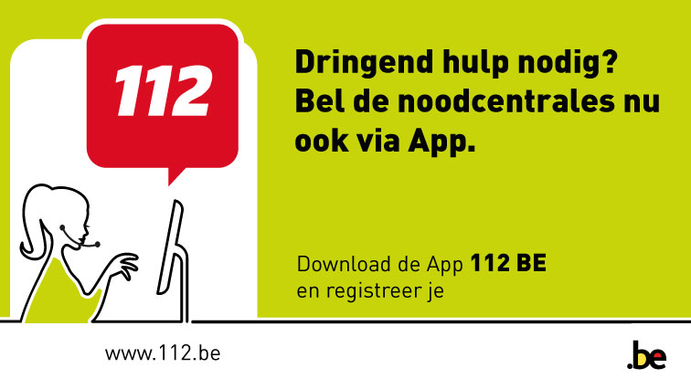 De app 112 BE