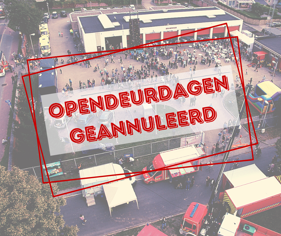 Opendeurdagen 2020 geannuleerd