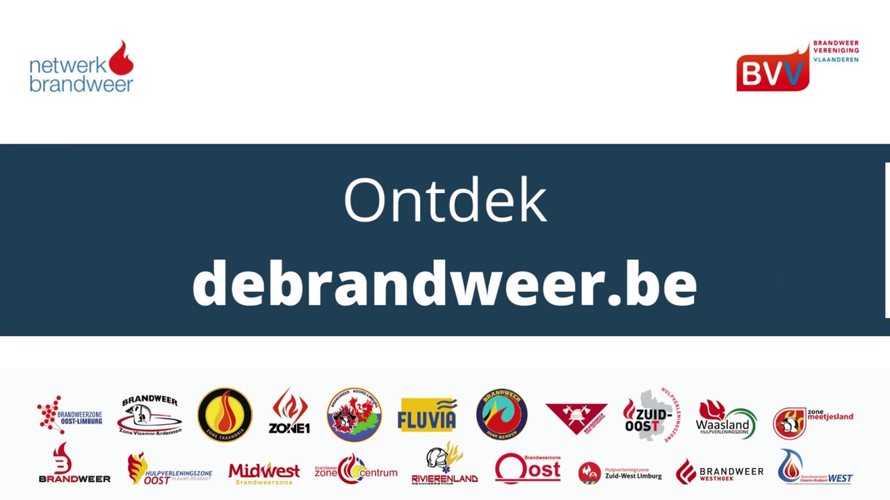 Website voor Vlaamse brandweer