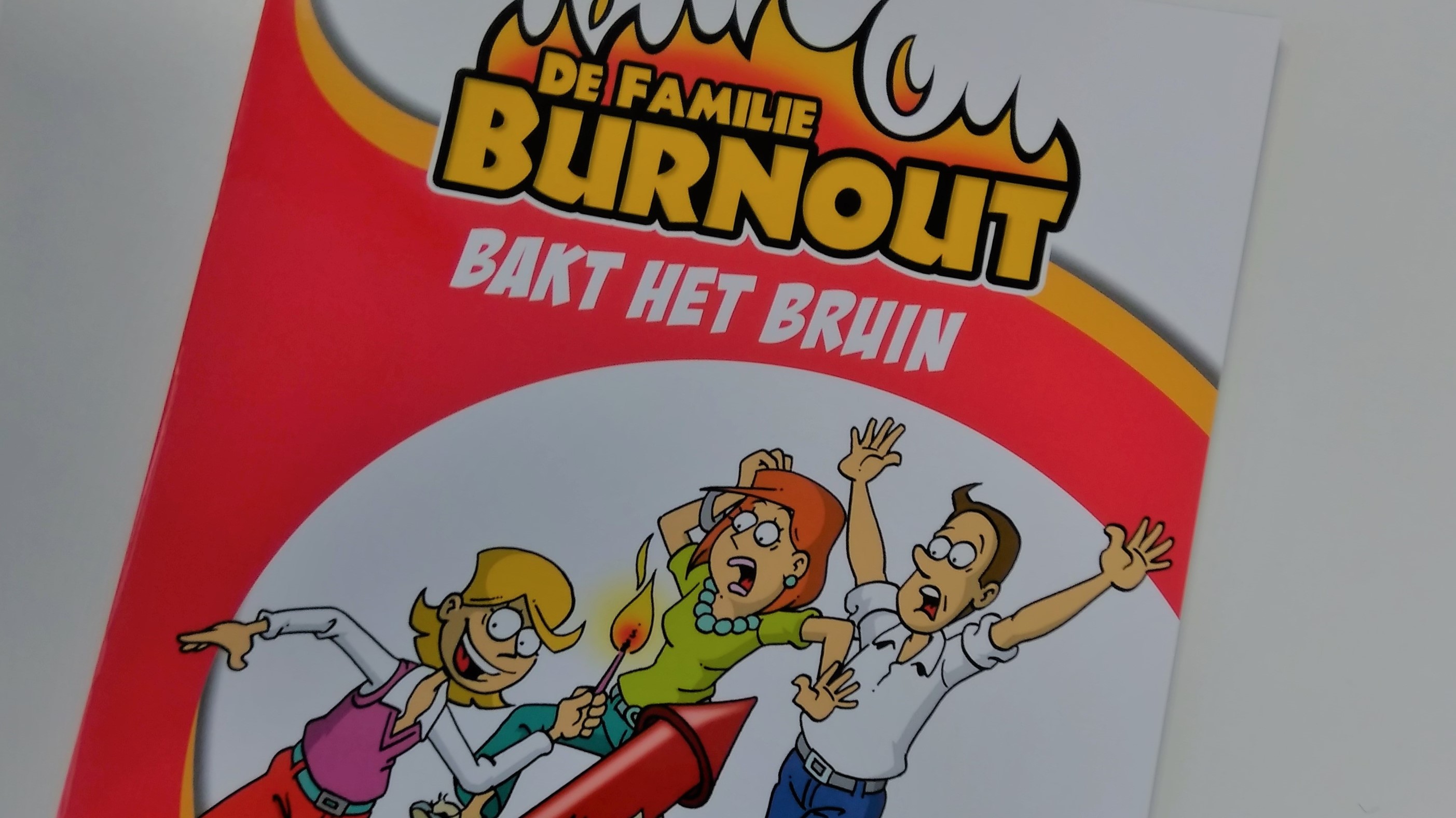 Familie Burnout in de bib!