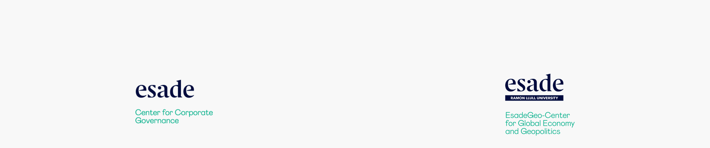 Centro de Gobierno Corporativo y EsadeGeo