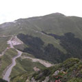 公路橫斷整個合歡山區