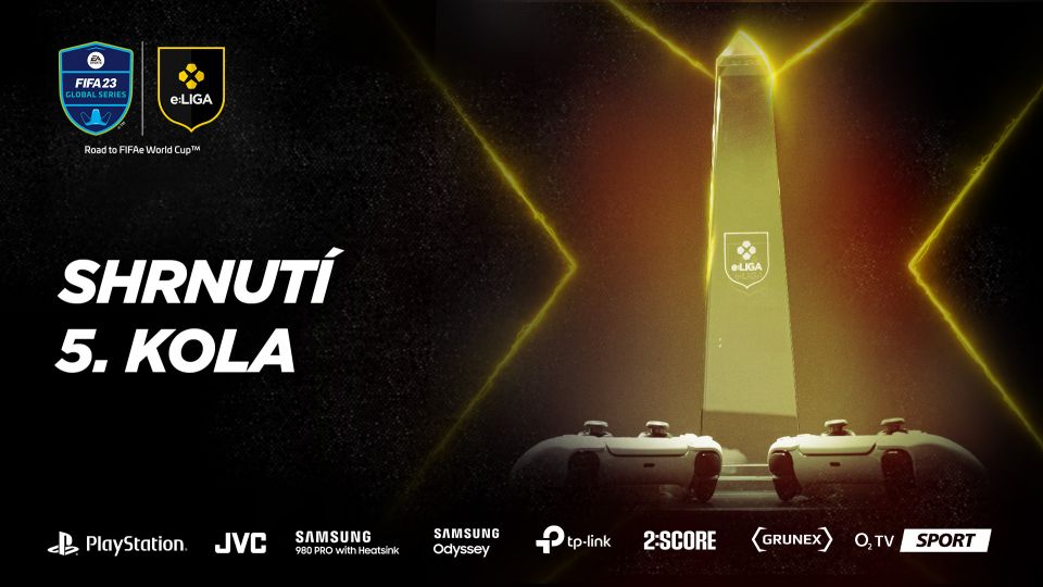 Souhrn 5. kola základní části e:LIGY