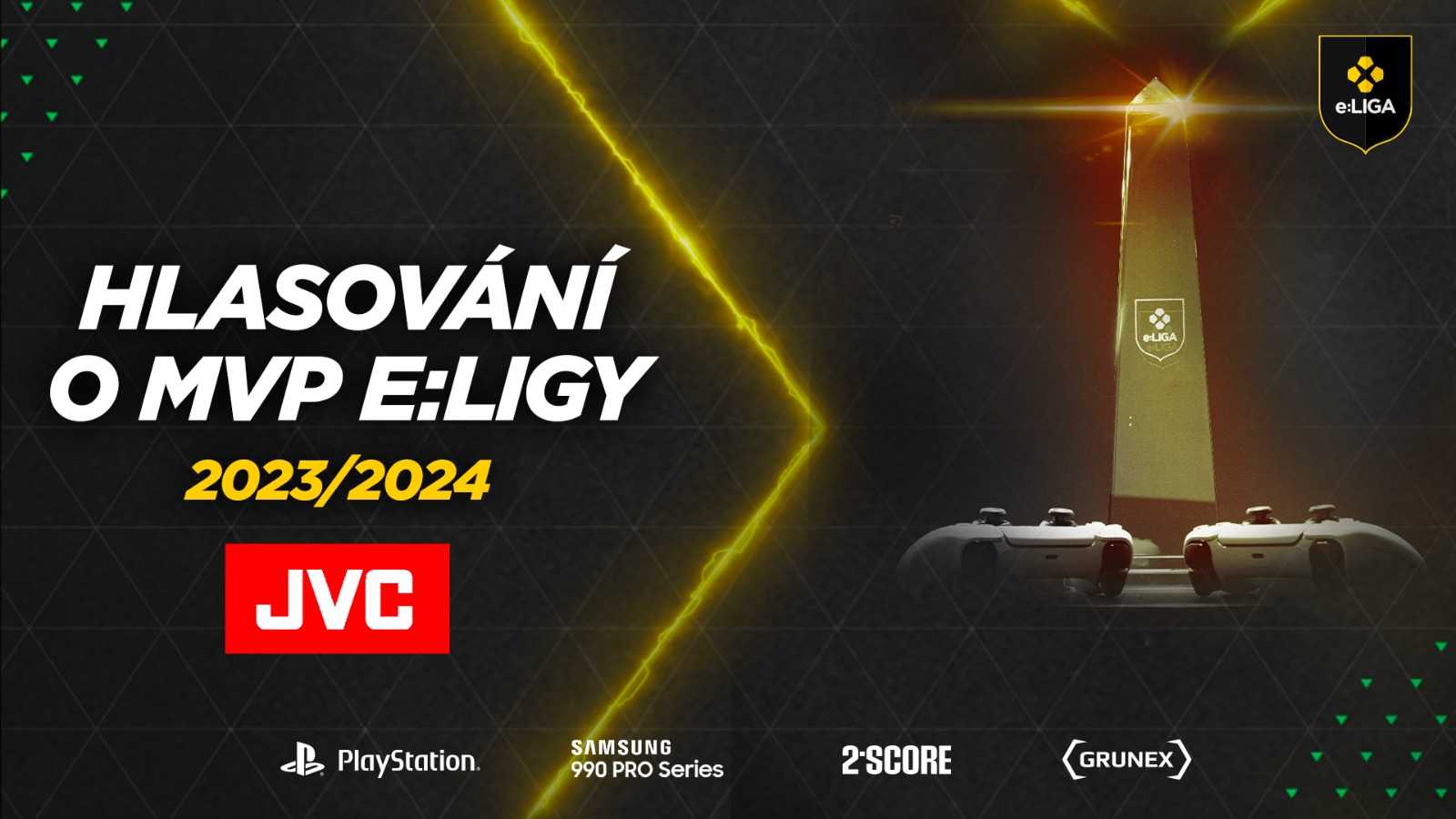 Hlasování o JVC MVP e:LIGY ročníku 2023/2024