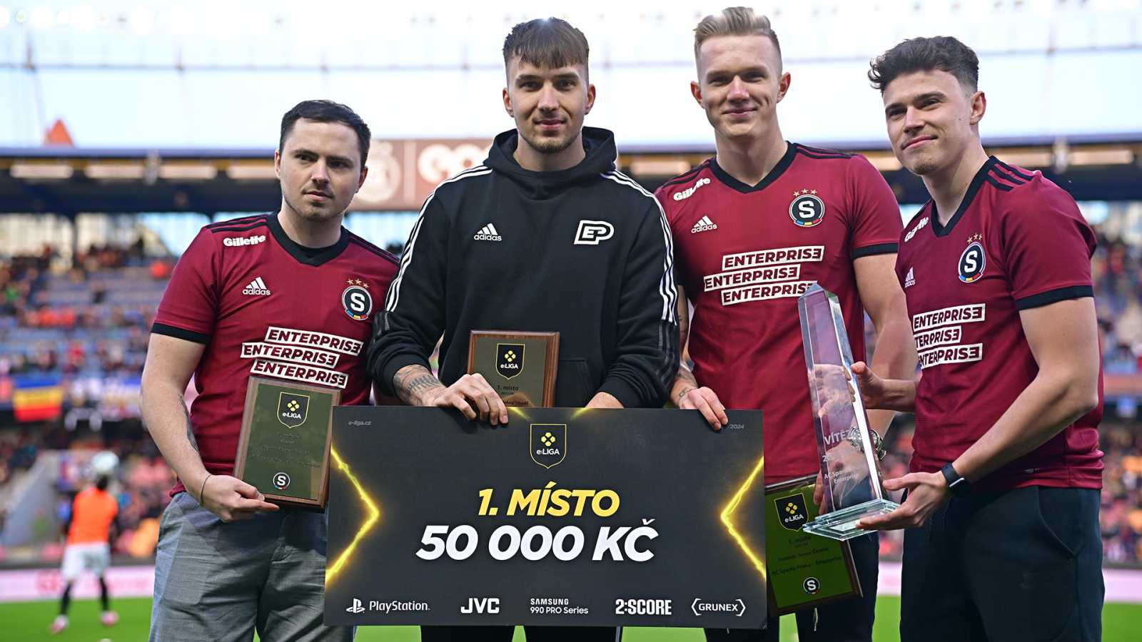 Sparta deklasovala Baník a stává se vítězem e:LIGY 2023/2024