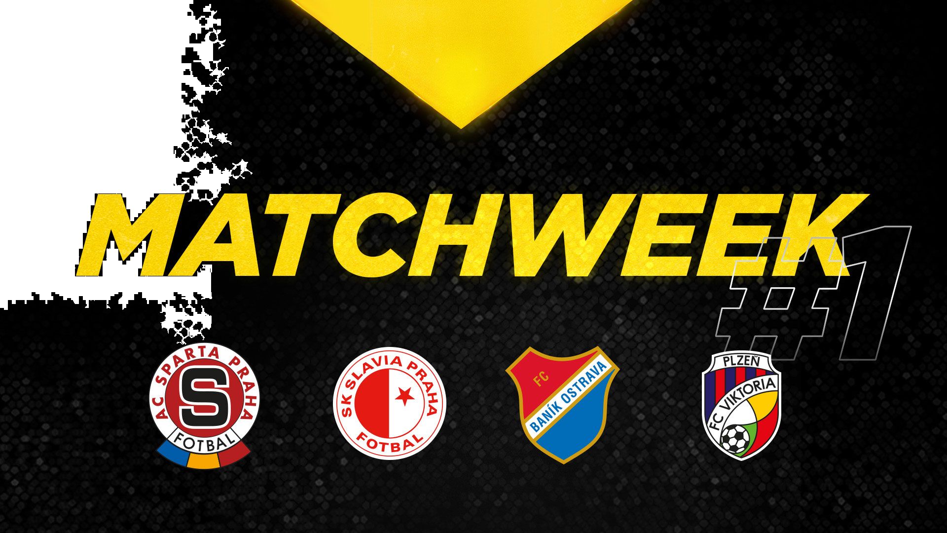 Klubová kola Sparty, Slavie, Baníku a Viktorky zakončily MATCHWEEK #1