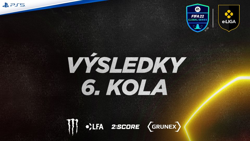 Souhrn 6. kola základní části e:LIGY