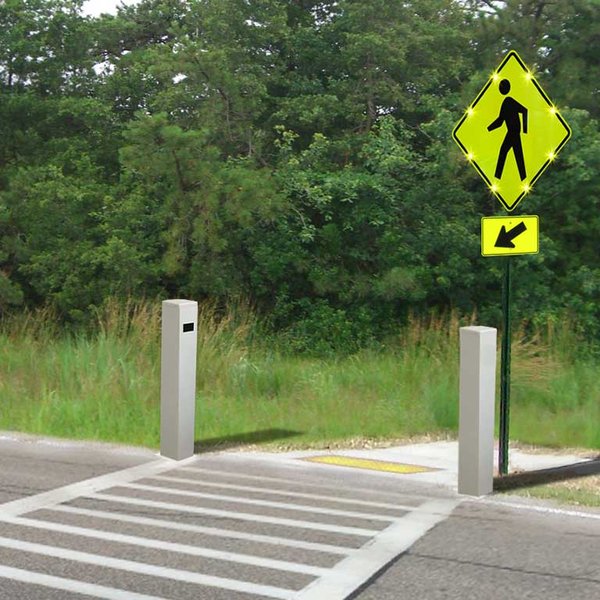 Pedestrian push button