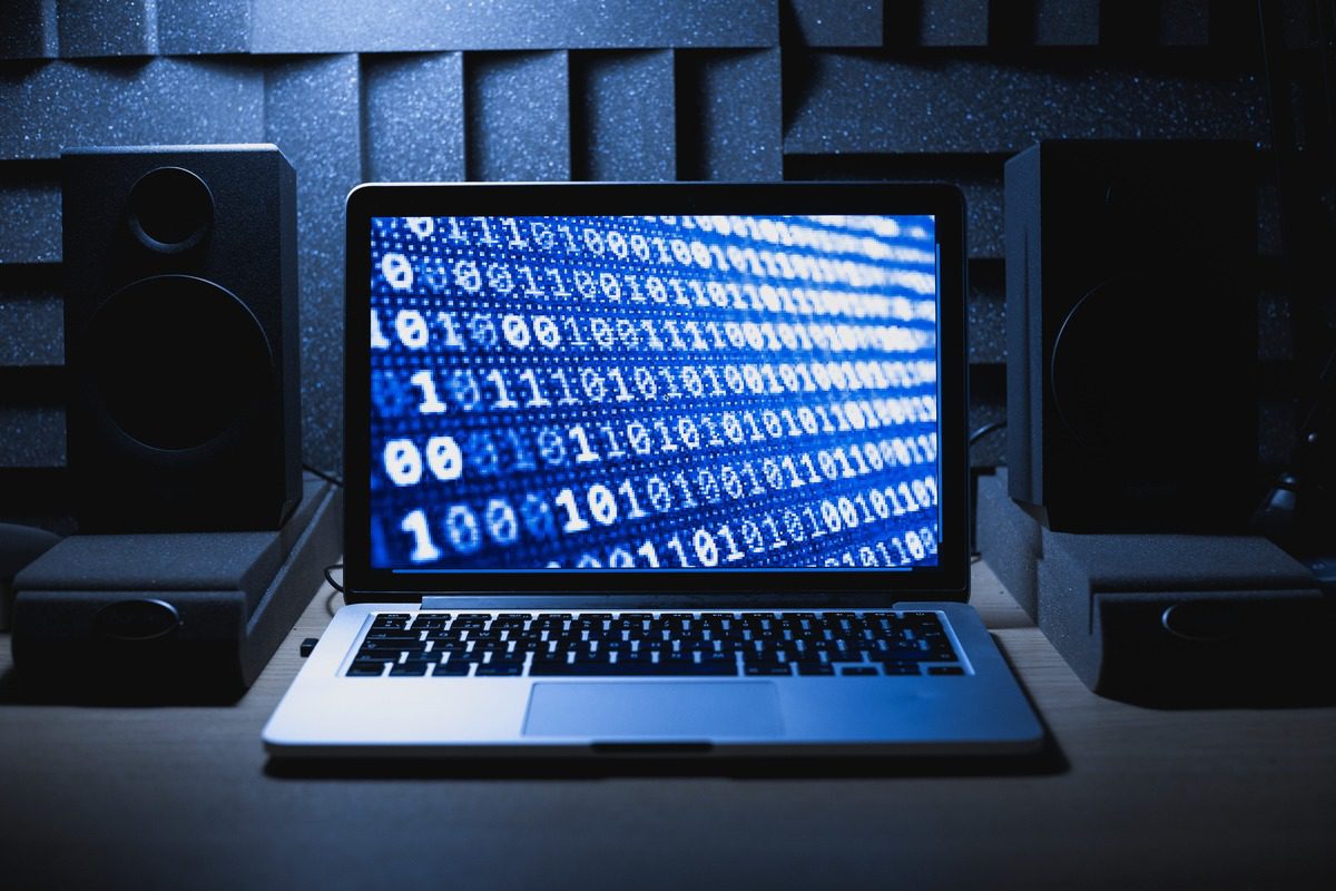 scenic view of code and computer